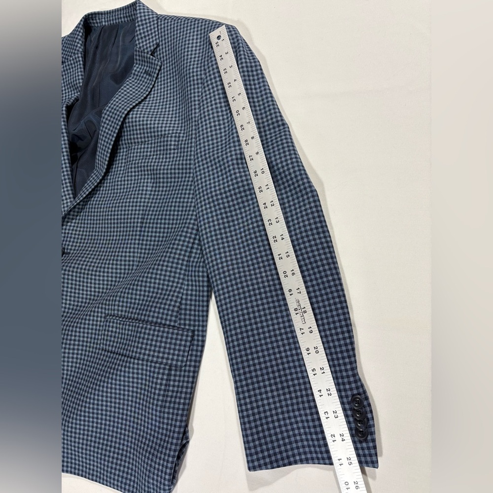 Michael Kors Men’s Classic Fit 48 R Navy Sport Coat Blazer New - Picture 12 of 16